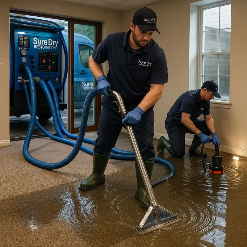 Water Extraction and Removal process in Edgartown, MA
